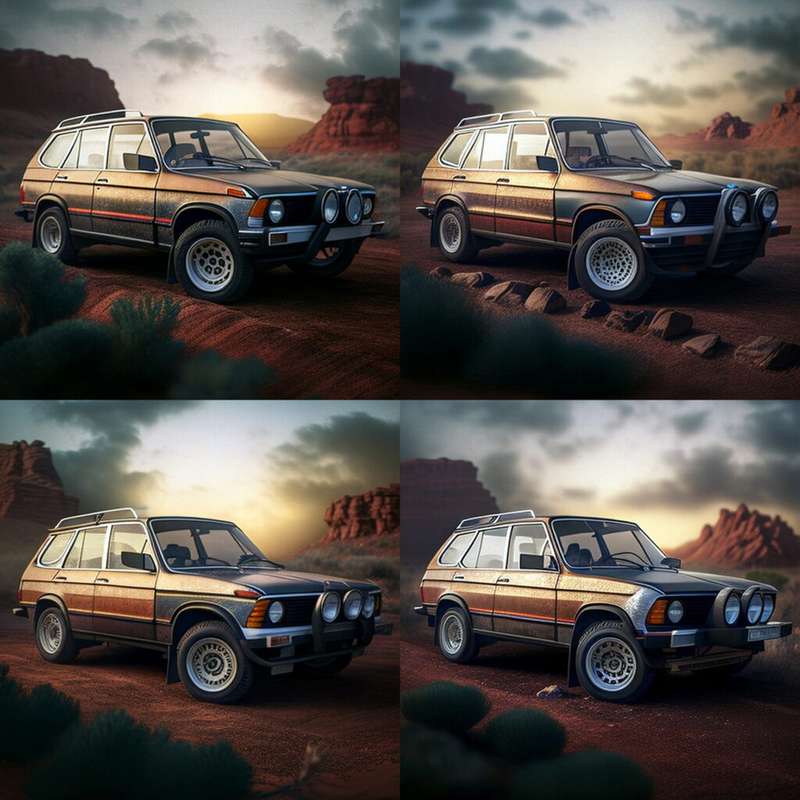 Какими были бы кроссоверы BMW 1980-х? Версия нейросети Какими были бы кроссоверы BMW 1980-х? Версия нейросети